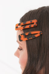 Tortoise Shell Hair Clip Set