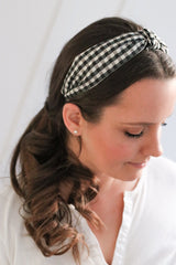 Plaid Knot Headband