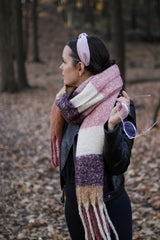 EVELYN - Large Plaid Scarf