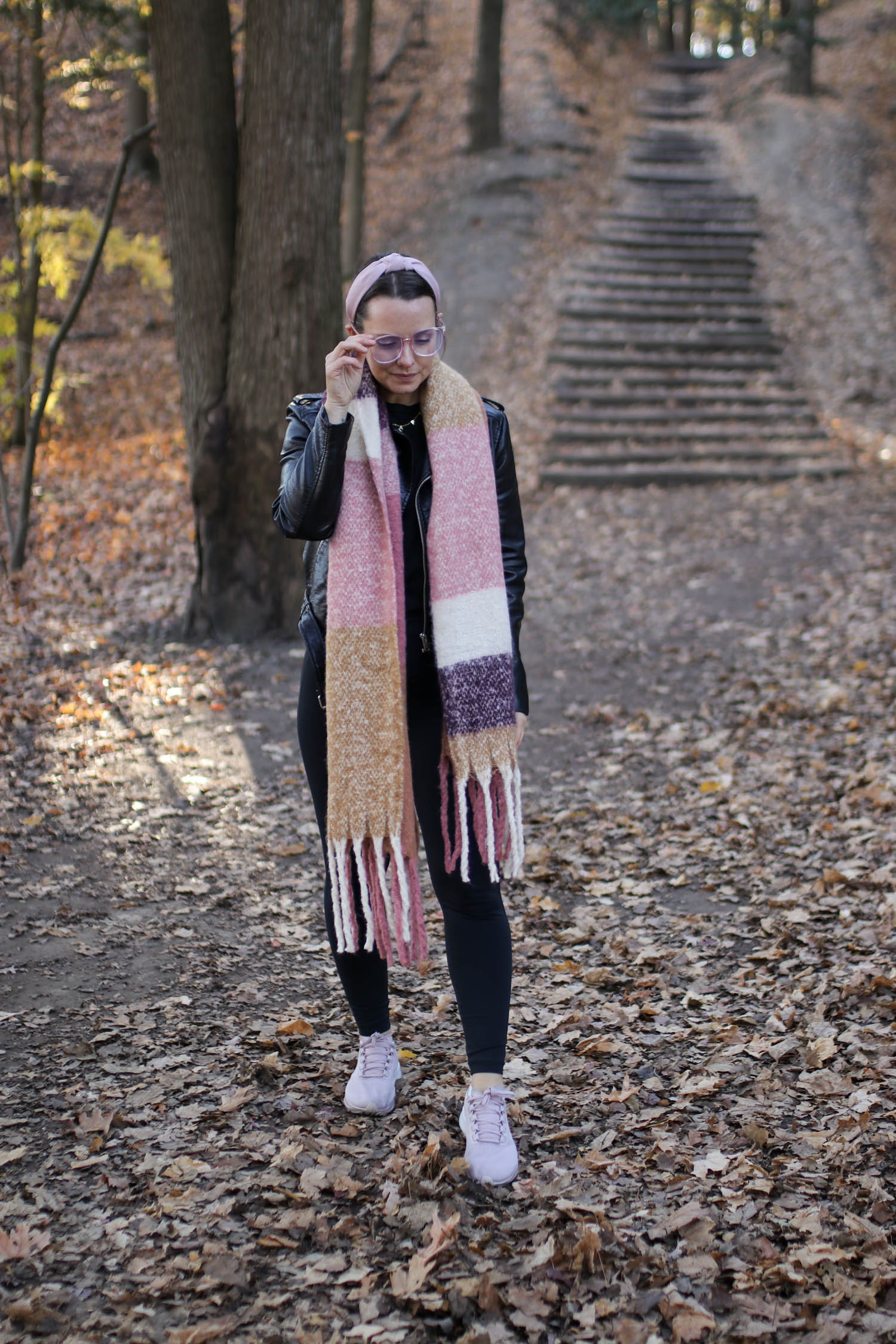 EVELYN - Large Plaid Scarf