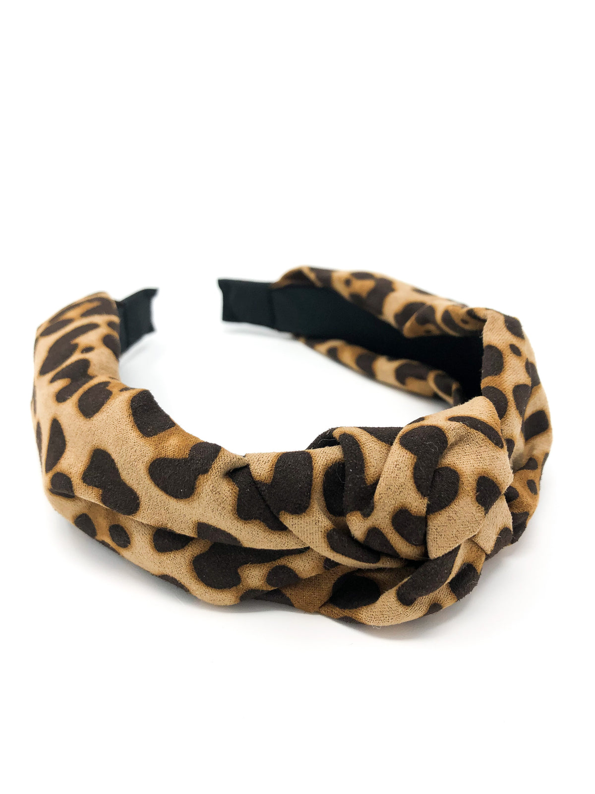 Leopard Print Knot Headband