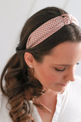 Polka Dot Knot Headband