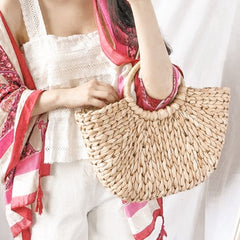 DAPHNE - Rattan Straw Bag