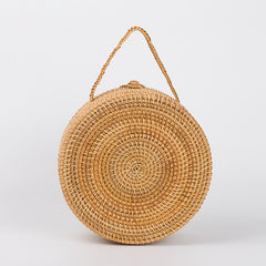 CALLI - Round Straw Bag