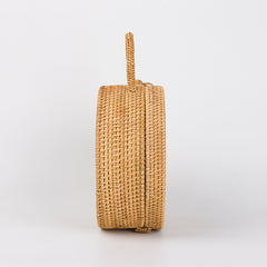 CALLI - Round Straw Bag