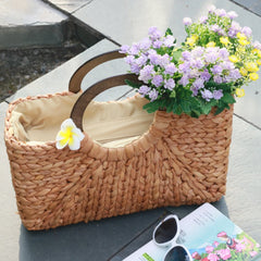 ALLIE - Straw Tote Bag