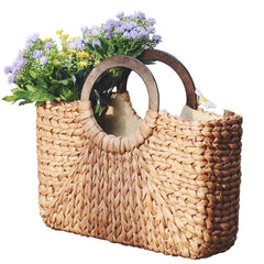 ALLIE - Straw Tote Bag