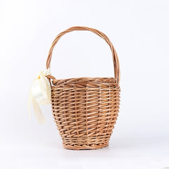 AUDREY - Straw Basket Bag