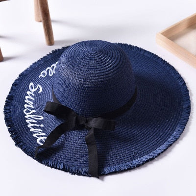 Sunshine - Straw Beach Hat