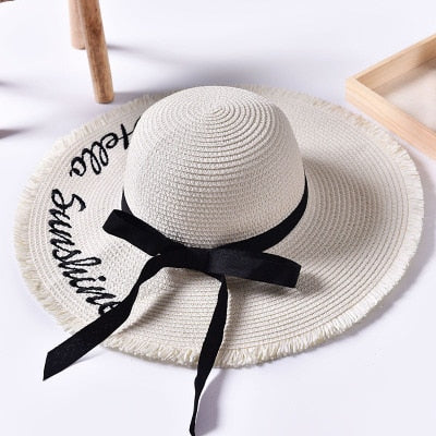 Sunshine - Straw Beach Hat