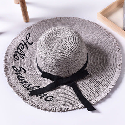 Sunshine - Straw Beach Hat