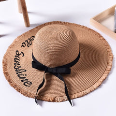 Sunshine - Straw Beach Hat