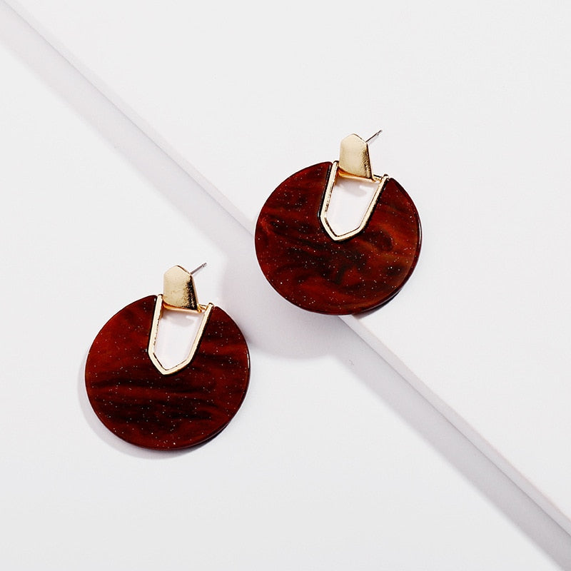 TESSA - Round Earrings