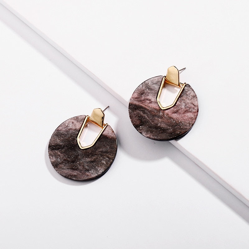 TESSA - Round Earrings