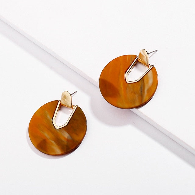 TESSA - Round Earrings