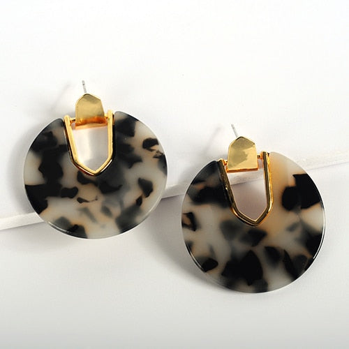 TESSA - Round Earrings