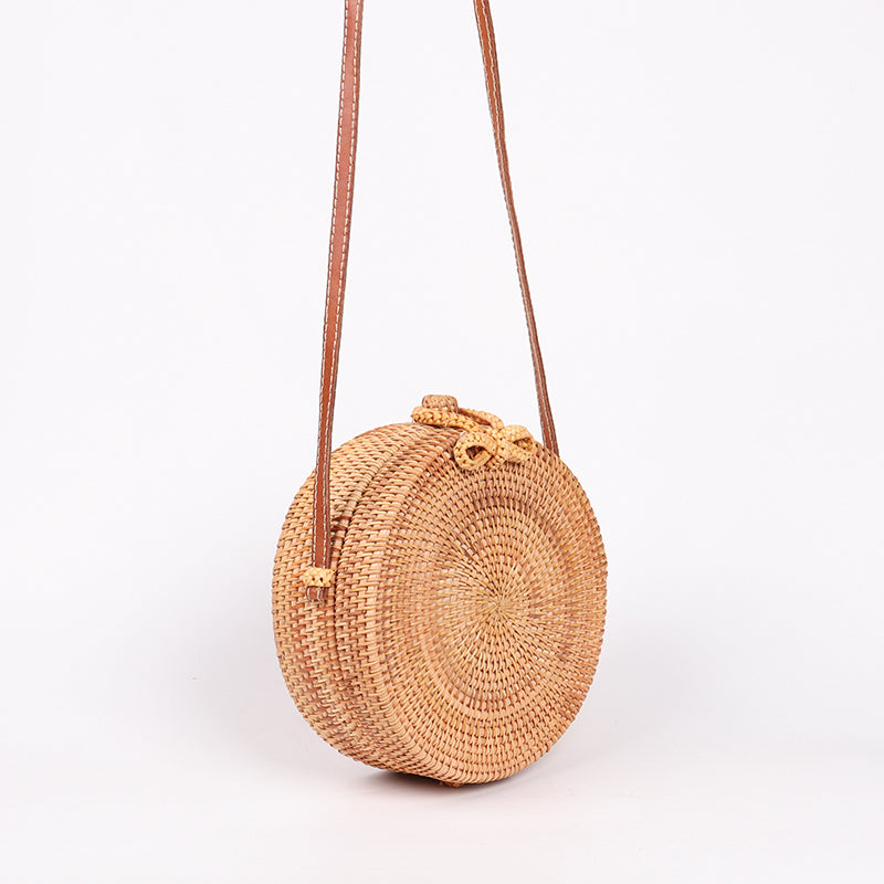 Round Straw Bag