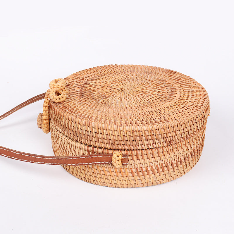 Round Straw Bag