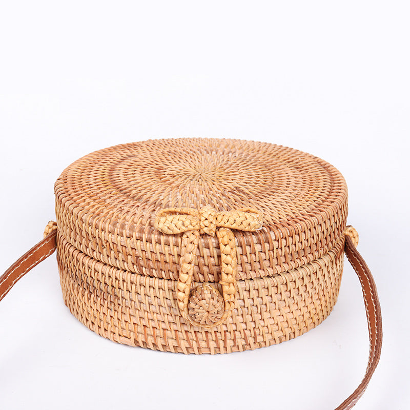 Round Straw Bag