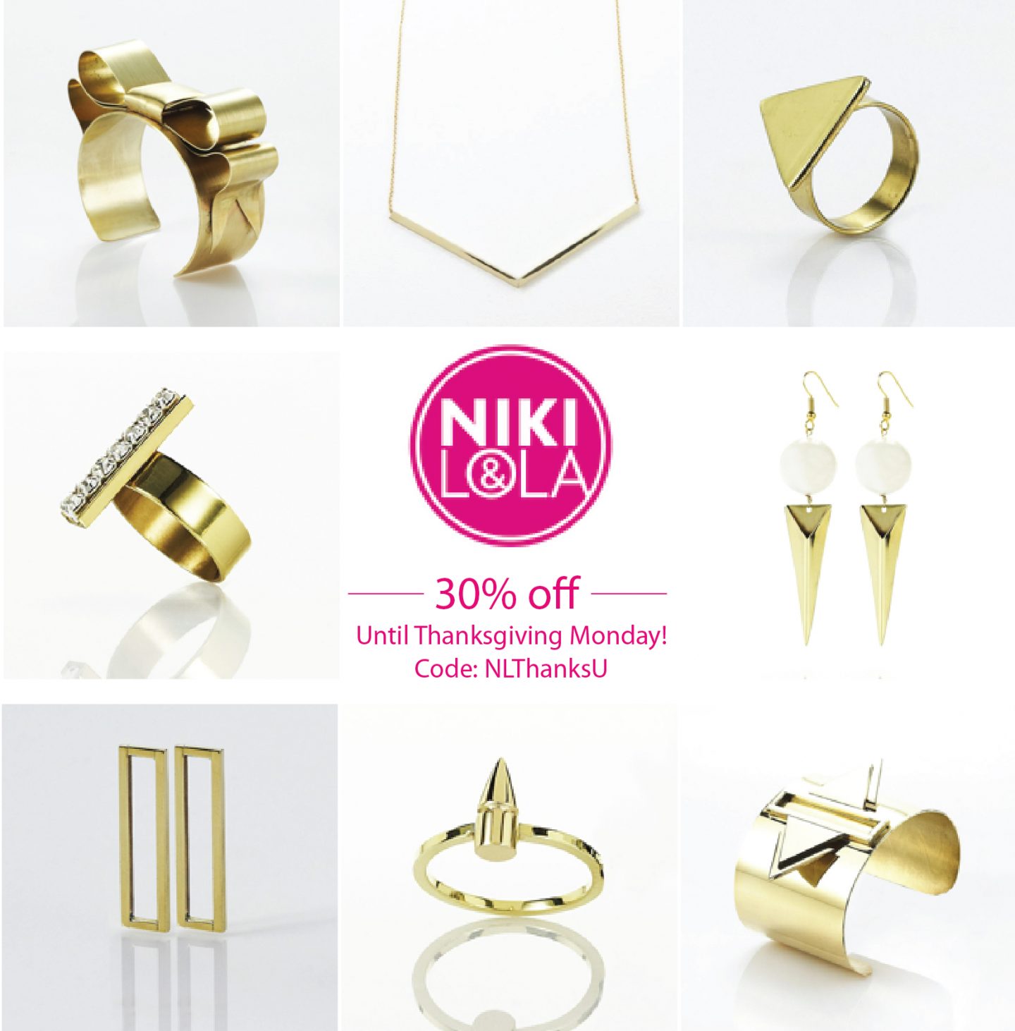 Niki & Lola: Thanksgiving Jewellery Sale!