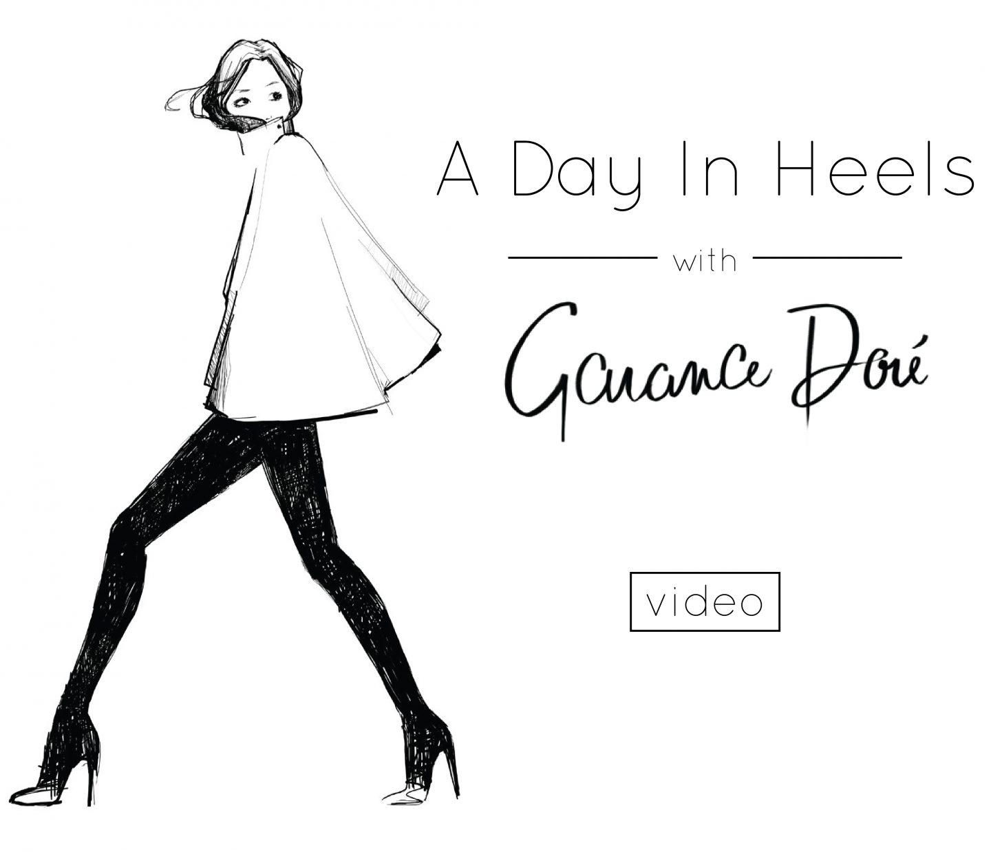 Garance Dore, Fashion Illustrations, Fashion Art, A Day In Heels, Shoes, Fashion Interview, Fashion Illustrator