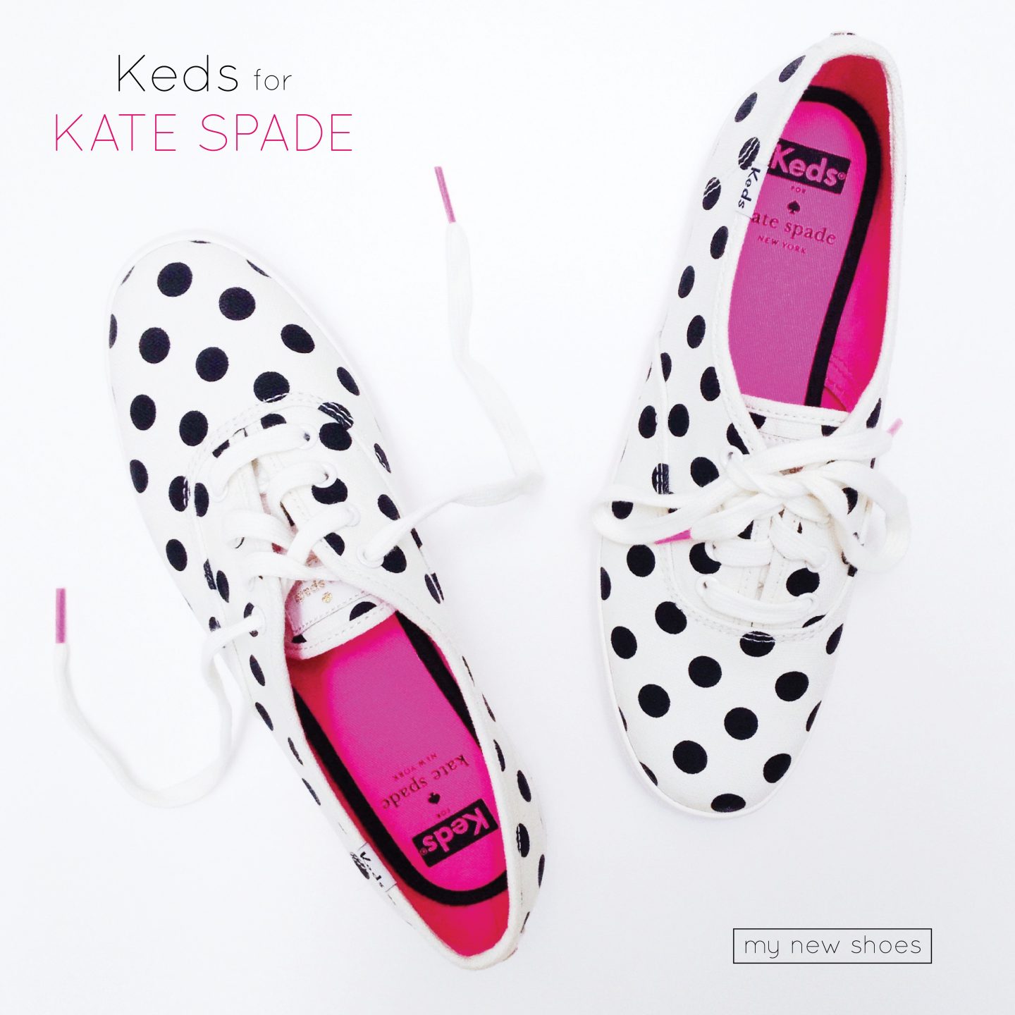 kate spade polka dot sneakers