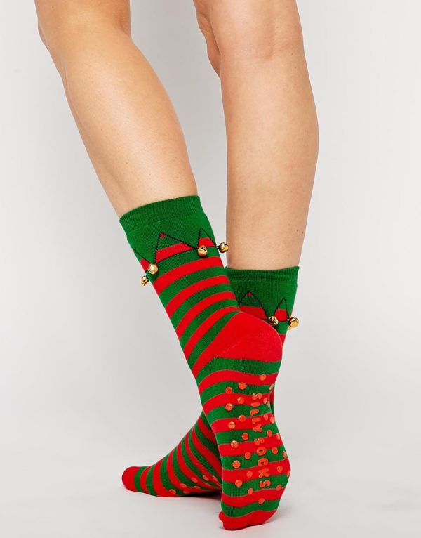 Christmas-Elf-Socks-Holiday-Style - A Side Of Style