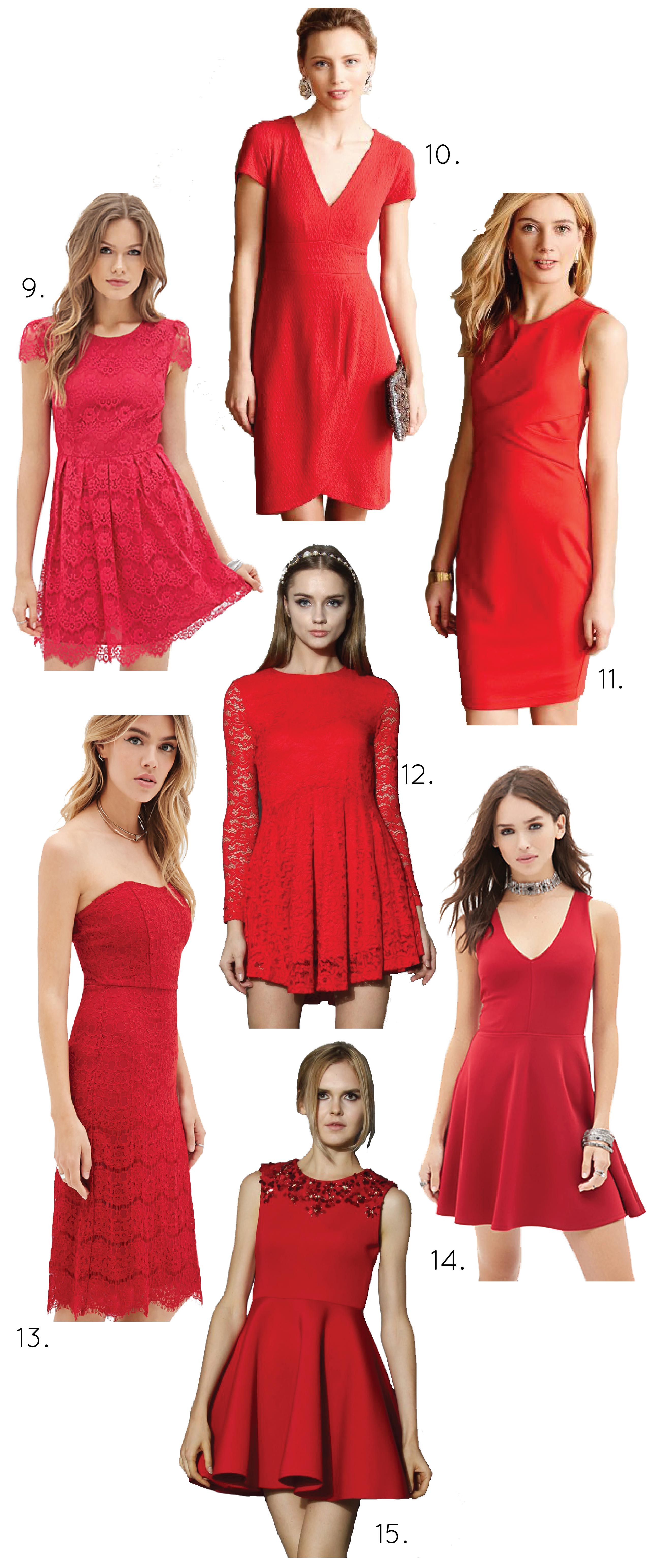 Valentine's-Day-Red-Dresses-Afforable-and-Luxury-2 - A Side Of Style