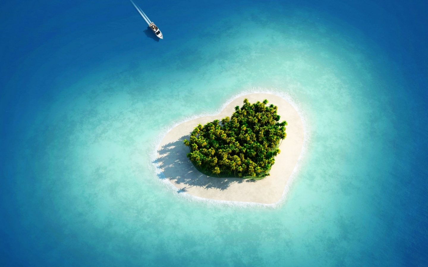 Travel // 10 Heart Shaped Islands