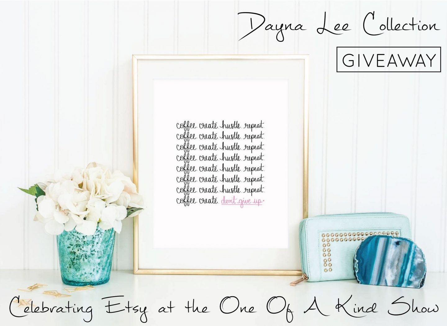 Giveaway // 3 Items from Dayna Lee Collection’s Etsy Shop