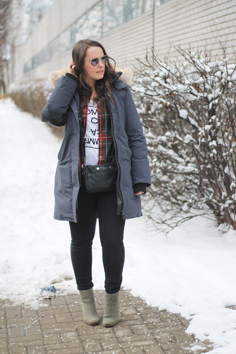 CMFR Winter Coat, Winter Outfit Ideas, Toronto Fashion Blogger, Layers For The Cold Weater