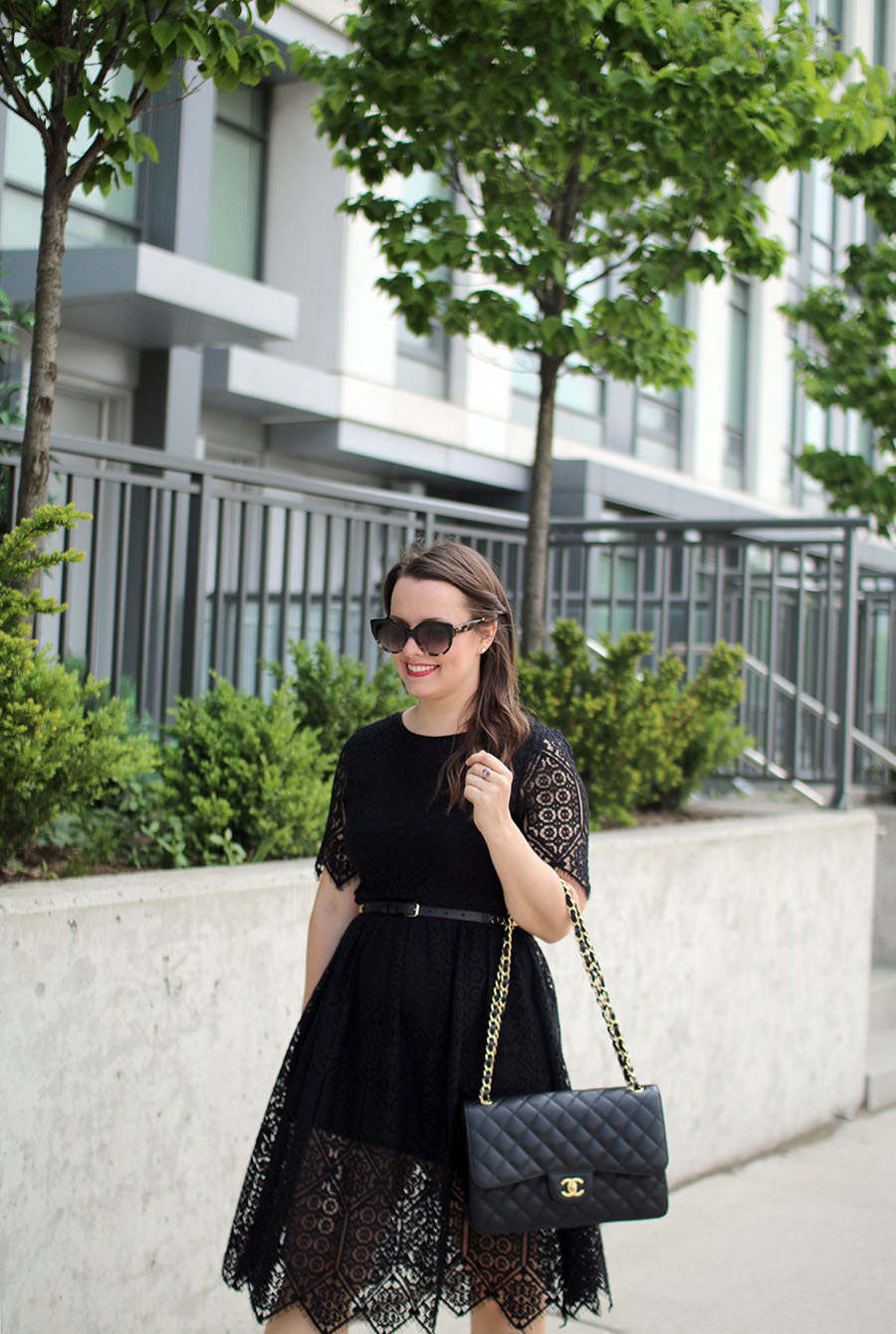 black-lace-party-dress-fashion-inspiration - A Side Of Style