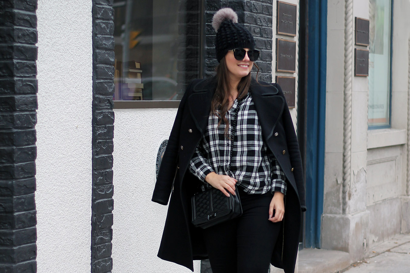 Outfit // A Pop Of Plaid