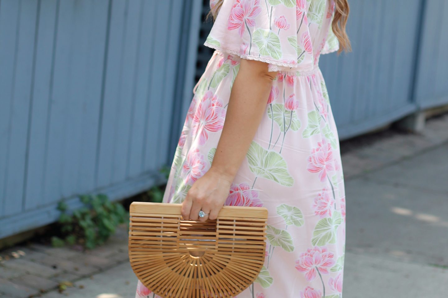 Outfit // Pink Maxi Dress